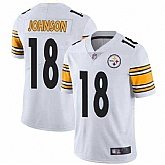 Nike Steelers 18 Diontae Johnson White Vapor Untouchable Limited Jersey Dzhi,baseball caps,new era cap wholesale,wholesale hats